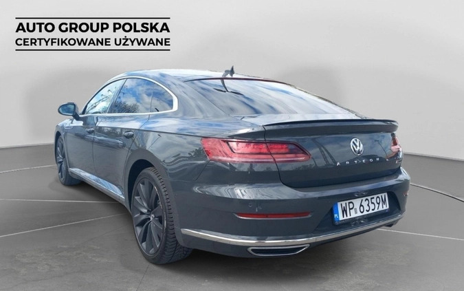 Volkswagen Arteon cena 112500 przebieg: 168238, rok produkcji 2019 z Świdwin małe 352